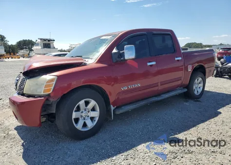 2006 Nissan Titan Xe z USA, uszkodzony, nr VIN 1N6BA07A26N552242